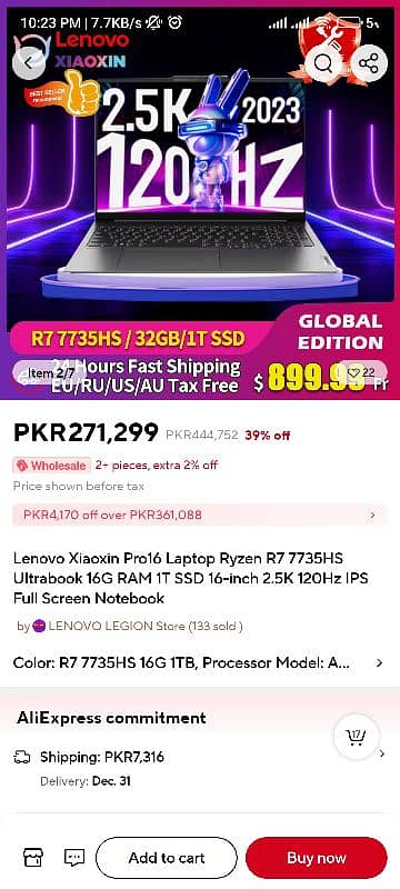 Lenovo Xiaoxin Pro 16 (Bought from China) 4