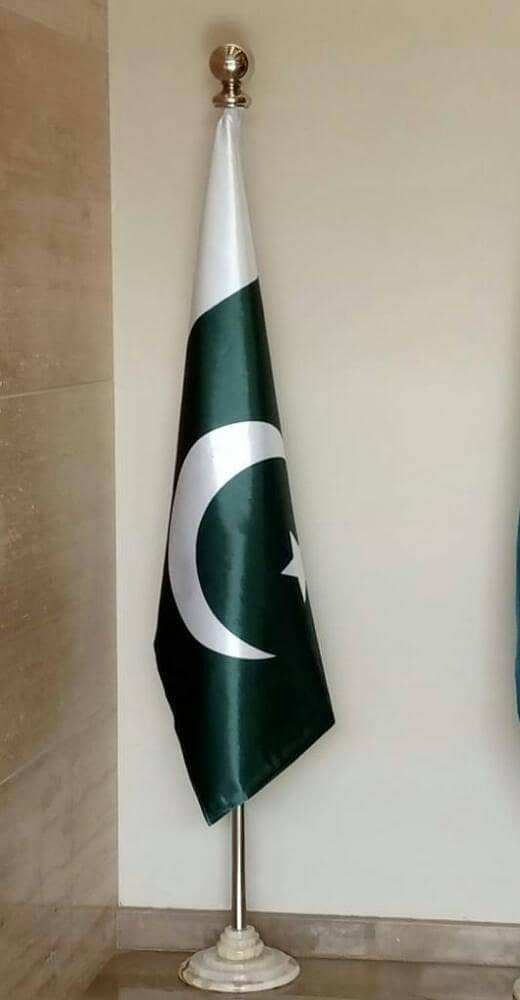 Pakistan flag + rod for bike , USA Flag 4