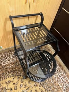 Wooden tea Trolley