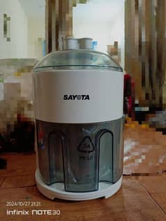 Sayota New Juicer Machine