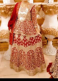 beautiful lehnga with short frock