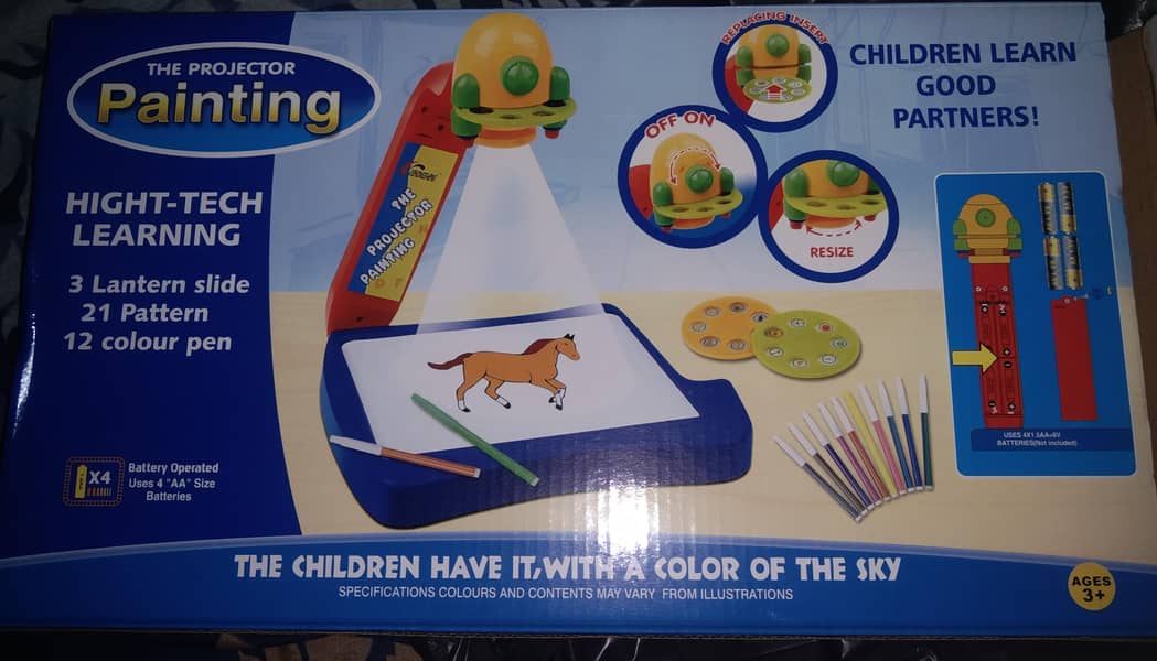 Kids Projection Painting Table 1