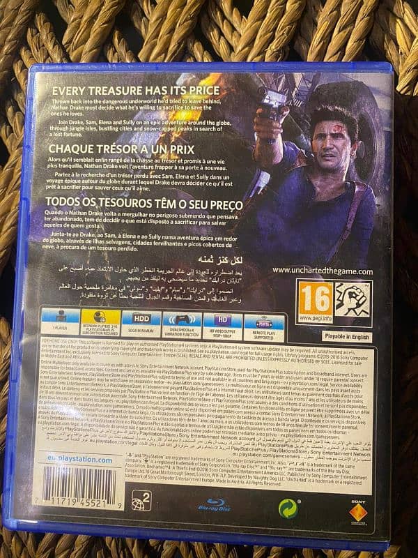 uncharted 4 CD for PS4 1