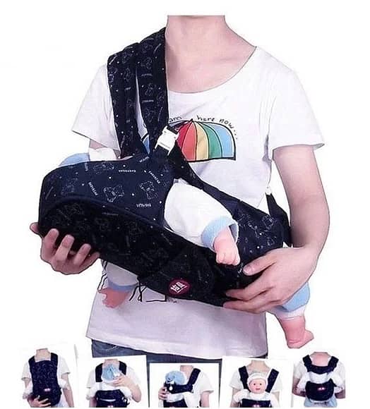 Baby Carrier Bag - 6 in1 Adjustable Baby Carrying Belt 0