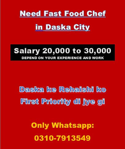 Chef Job Offer 0