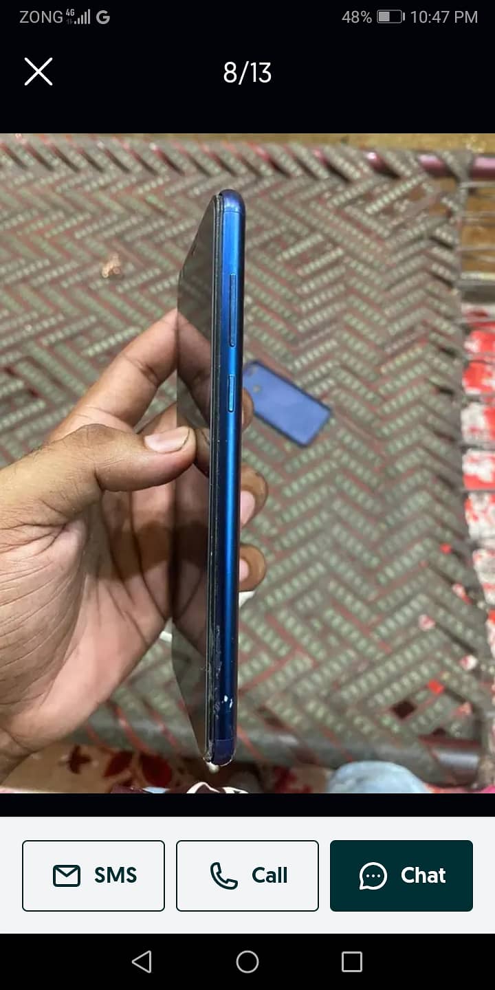 Huawei y9 2018 3+32 gb all OK box sath hai 6