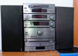 Sony music system with speakers 0