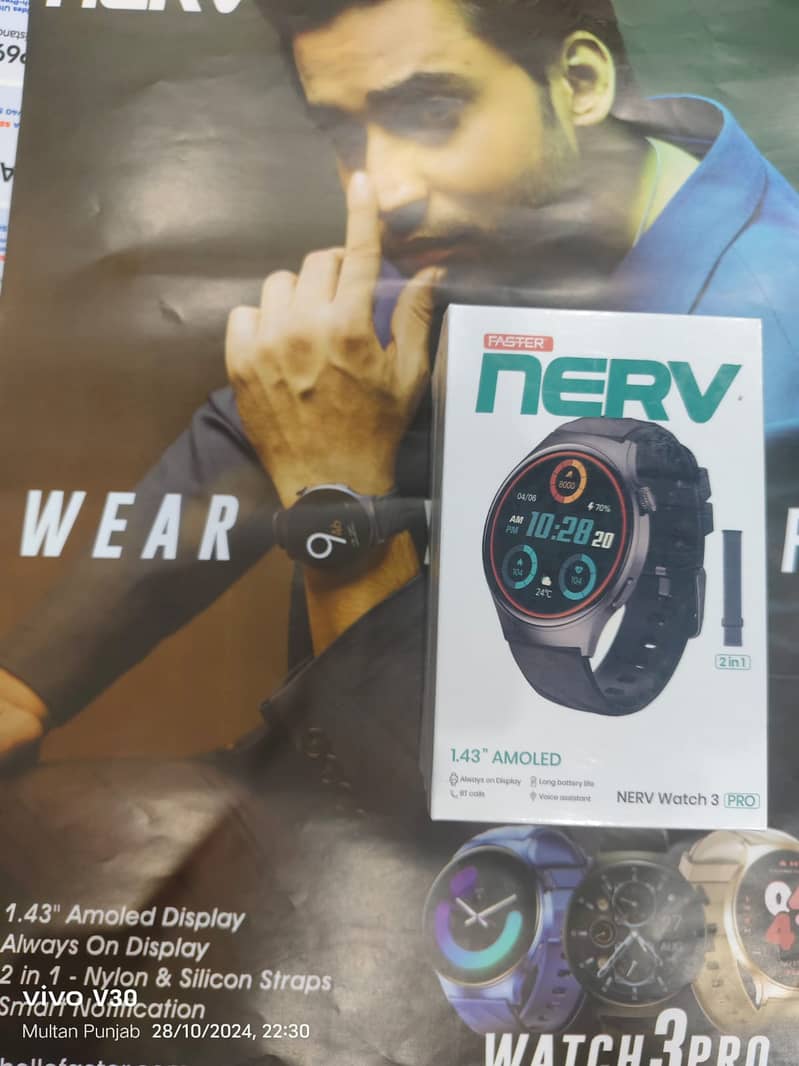 NERV Smart Watches AMOLED DISPLAY  by FASTER with 1 year Warranty 4