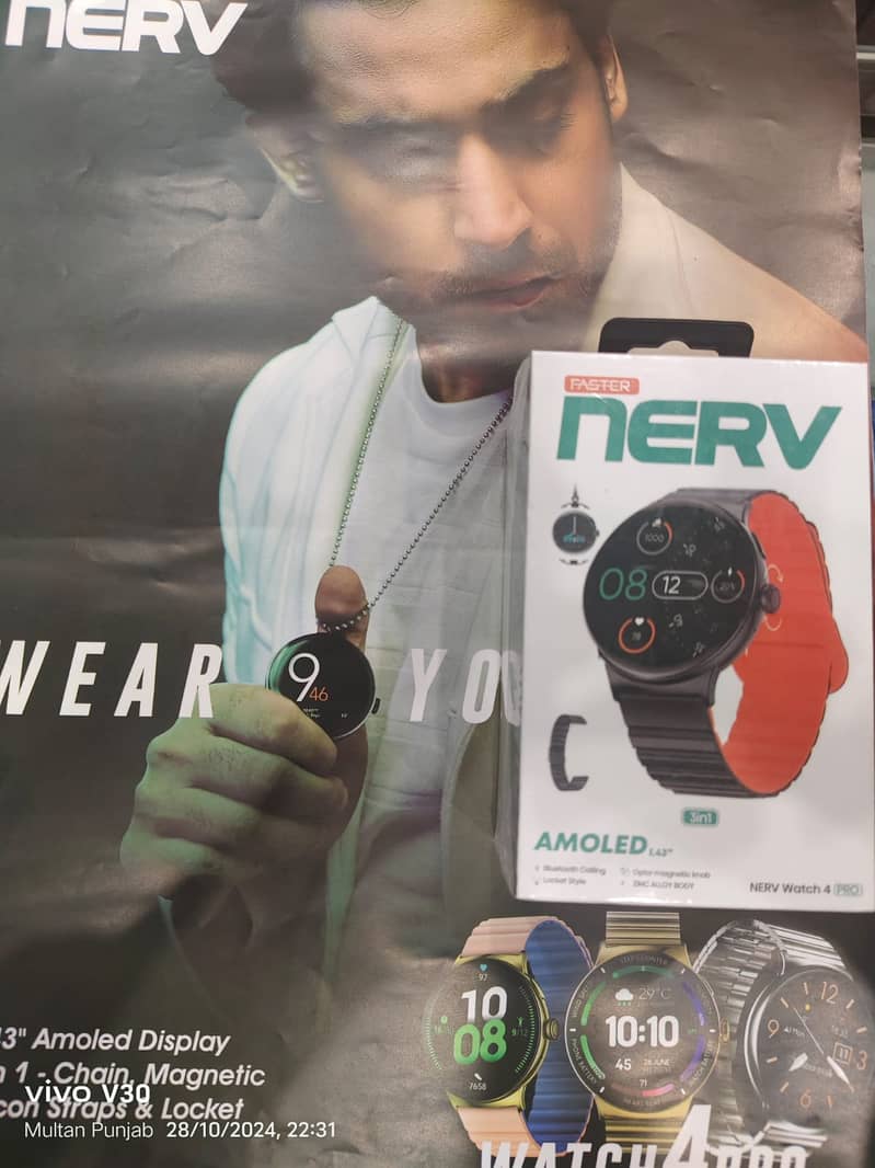 NERV Smart Watches AMOLED DISPLAY  by FASTER with 1 year Warranty 5