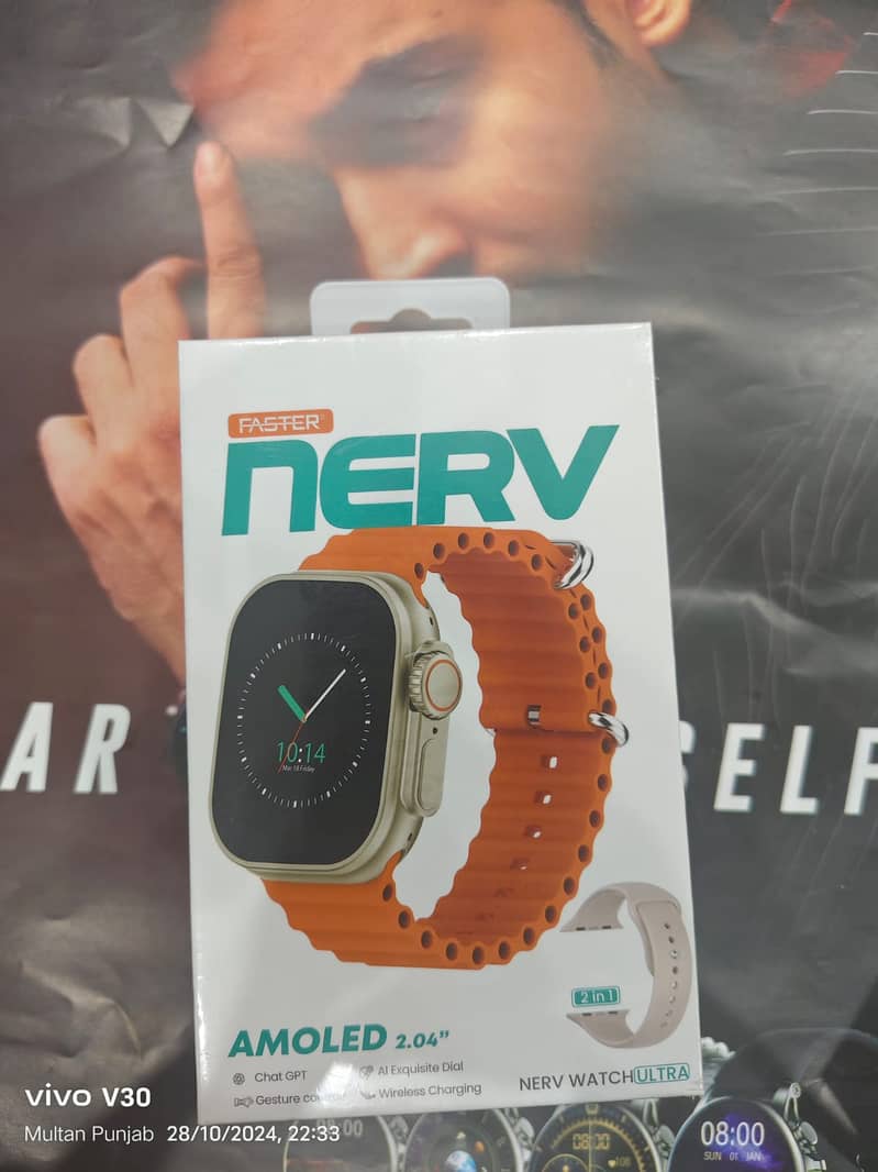 NERV Smart Watches AMOLED DISPLAY  by FASTER with 1 year Warranty 6