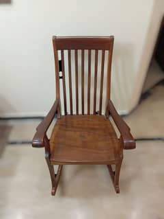 Wooden Rocking Chair - Resting Chair