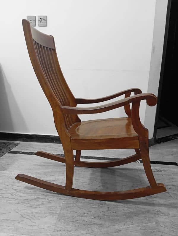 Wooden Rocking Chair - Resting Chair 1