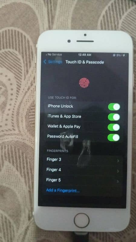 Iphone 7 128gb bypass golden colour 10