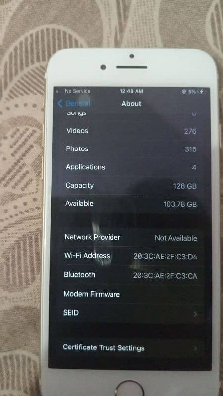 Iphone 7 128gb bypass golden colour 11