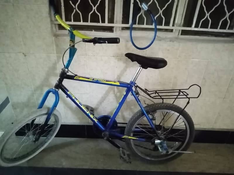 bicycle in blue colour 1