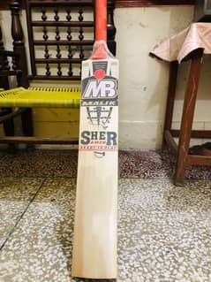 mb malik original hard ball bat