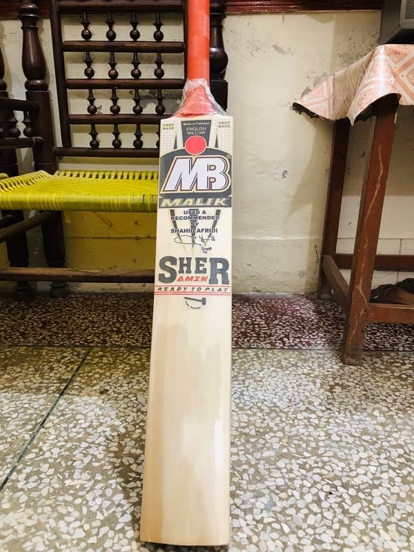 mb malik original hard ball bat 0