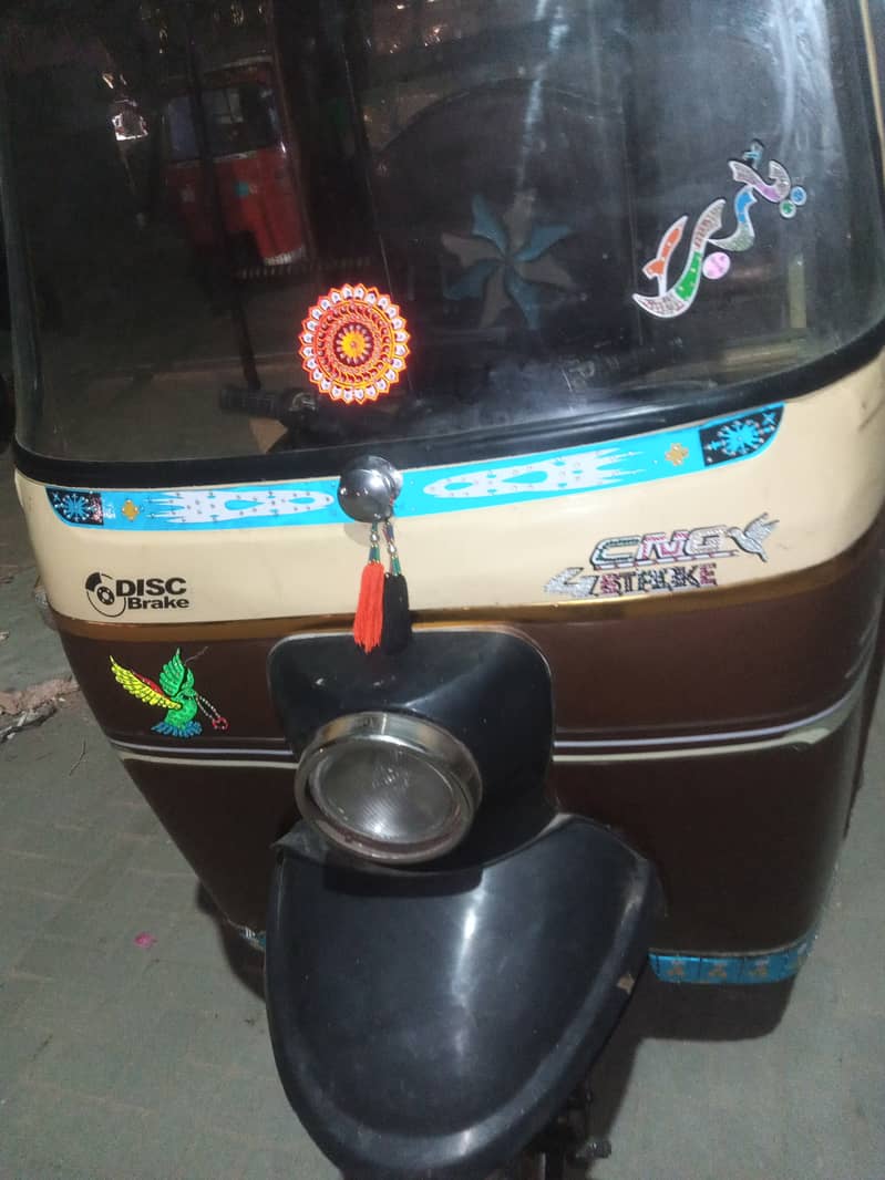 SazGar-2018,Disc-Brake,Gas-LPG-PetRoL Rickshaw,Engine FuLL OK 100%, 6