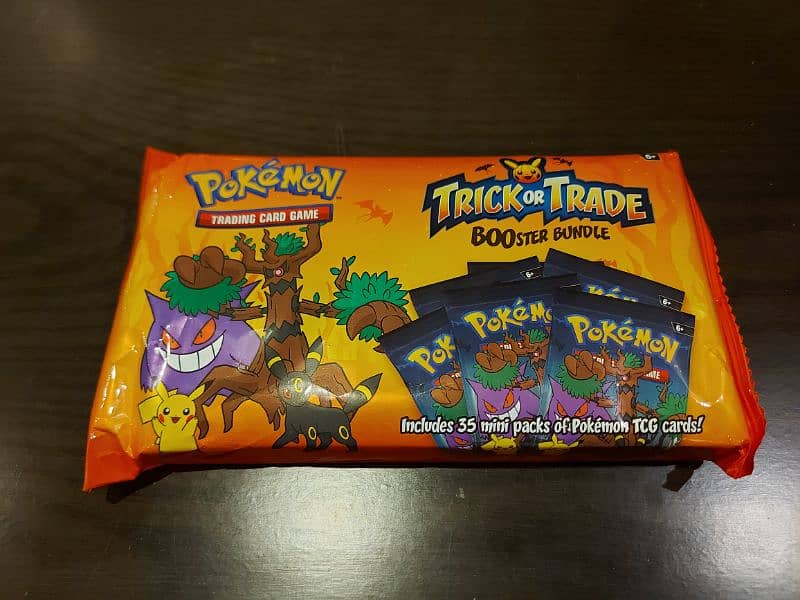 Original Halloween Pokemon booster bundle 0