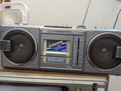 JVC BOOMBOX STEREO RADIO CASSETTE RECORDER RC-660