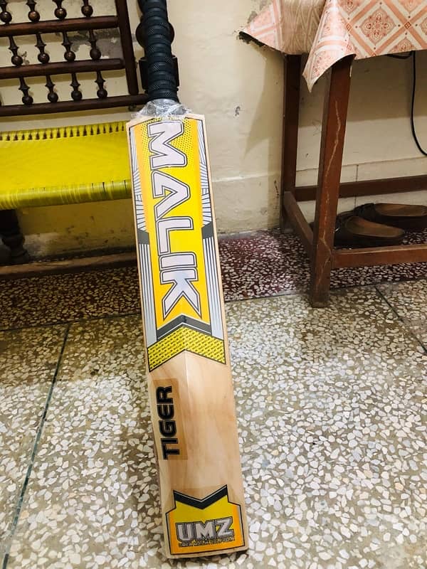 mb malik original hard ball bat 2