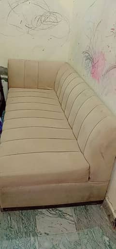 L shape sofa off white colour