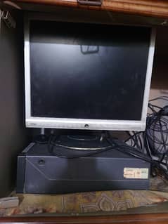 core 2 duo system all set h compuer ka lcd 17inch