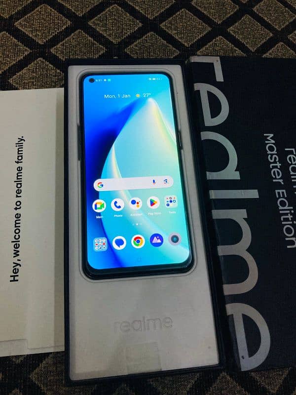 realme gt master edition 8+8/256 with box 6