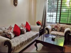 Five seater sofa + Table Cushions