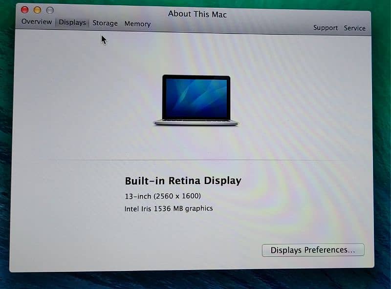 MacBook Pro core i5 2.4 13inch Retina. 6