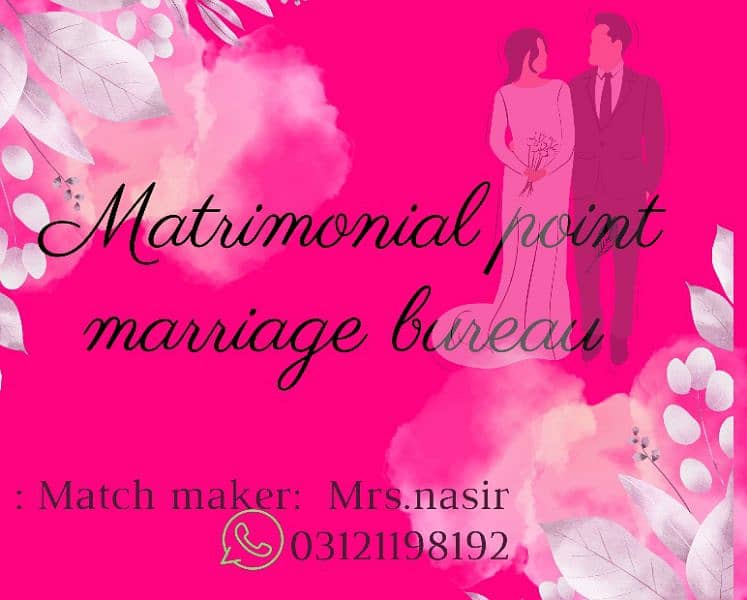 matrimonial point   (marriage bureau) 0