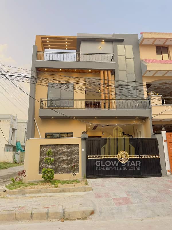 5 marla luxury house for sale in L block New city phase 2 wah cantt 0