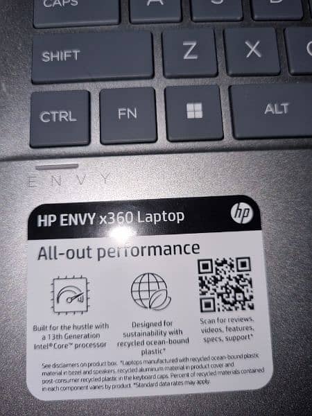 Envy 360, i7 13th gen 6