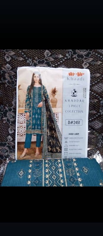 3 piece suit Khaddar and dhanak 7