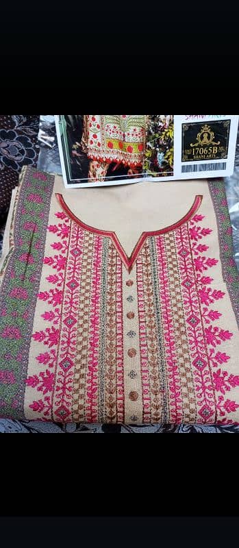 3 piece suit Khaddar and dhanak 13