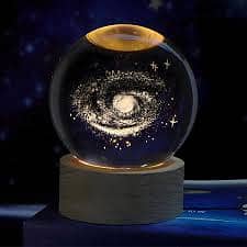 3D Galaxy Crystal Ball Lamp 4