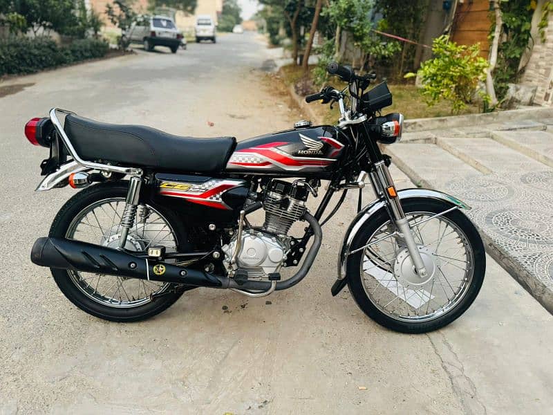 Honda Cg 125 2024 Model APL 4. . . . . . . Black Beauty 0