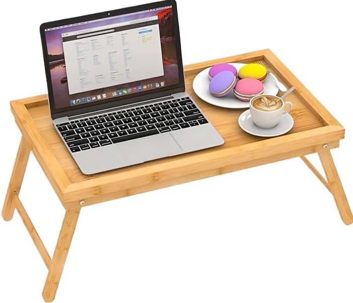 Bamboo Bed Tray Table 2