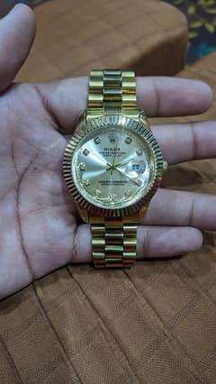 Rolex Golden Watch