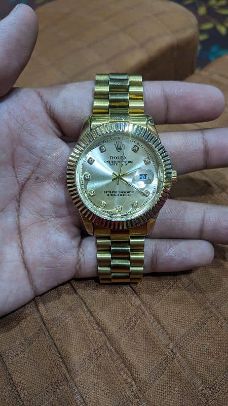 Rolex Golden Watch 0