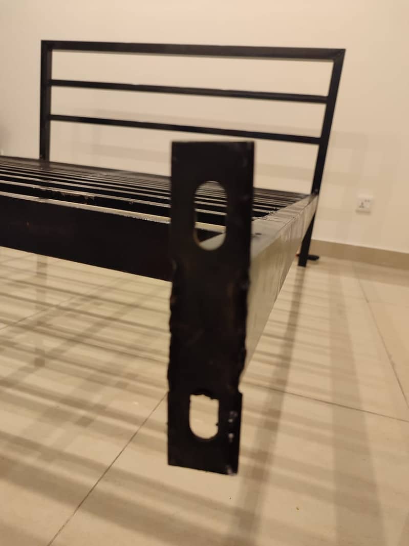 18 guage Iron bed, Black color for SALE 0