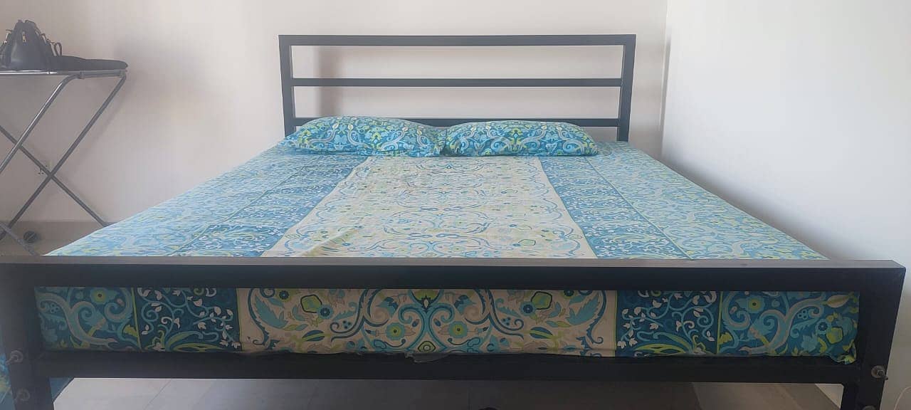 18 guage Iron bed, Black color for SALE 1