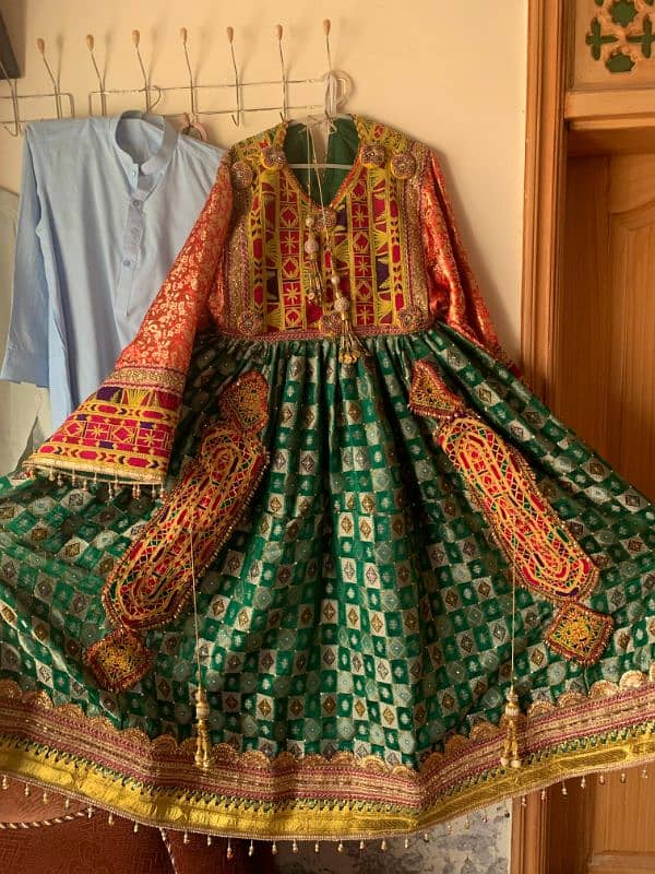 Pashton and afghan Culture kamiz (hand made) 2