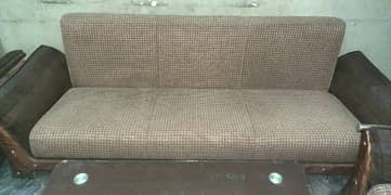 Diamond foam sofa cum bed 0