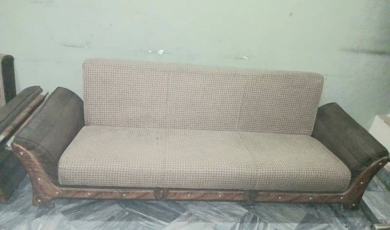 Diamond foam sofa cum bed 5