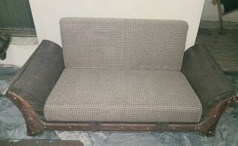 Diamond foam sofa cum bed 7