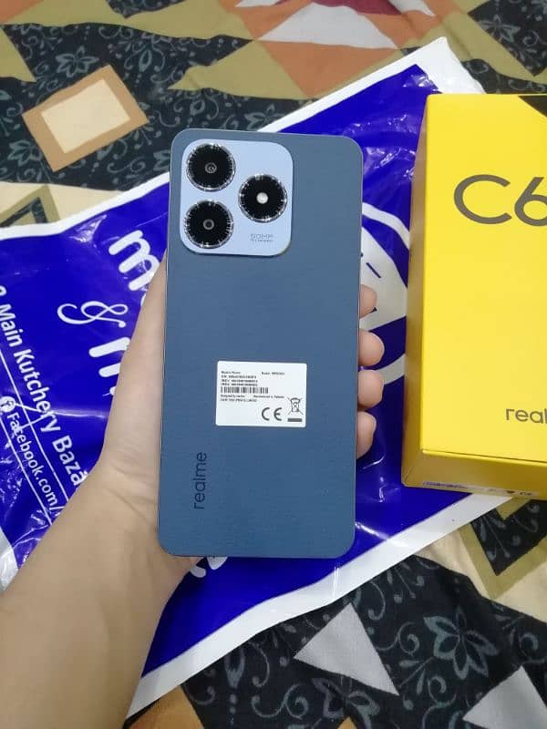 Realme c63 for sale 6/128 . Only two day used 2