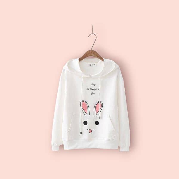 Unisex Winter Rabbit Hoodie 0