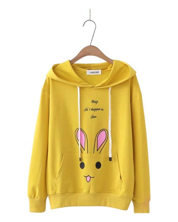 Unisex Winter Rabbit Hoodie 1