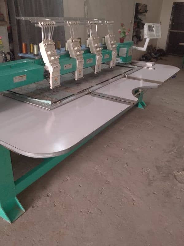 4 hd embroidery machine new condition 400 by 600 1